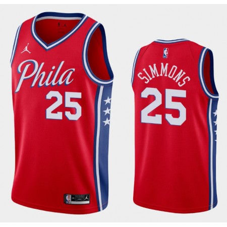 Herren NBA Philadelphia 76ers Trikot Ben Simmons 25 Jordan Brand 2020-2021 Statement Edition Swingman